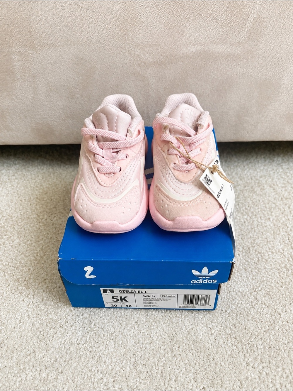 adidas Kids Pink Toddler Sneakers